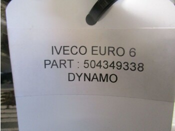 Lichtmaschine für LKW Iveco HIWAY 504349338 DYNAMO EURO 6: das Bild 2