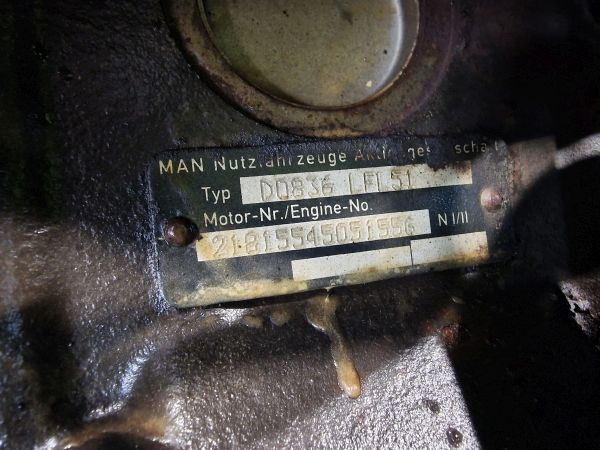 Motor für LKW MAN D0836 LFL51 Engine (Truck): das Bild 10