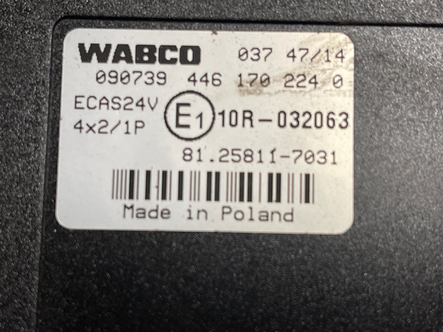 Elektrische Ausrüstung für LKW MAN ECU ECAS 81.25811-7031: das Bild 2