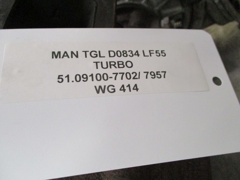 Turbolader für LKW MAN TGL 51.09100-7702 / 7957 TURBO: das Bild 2