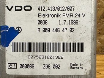 Elektrische Ausrüstung für LKW MERCEDES VDO EUC A0004464702: das Bild 2