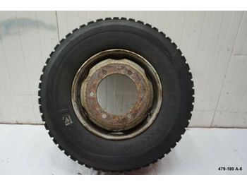 Felgen und Reifen für LKW Rad Reifen Komplettrad runderneuert 265/70 R17,5 MAN L2000 (479-180 A-6): das Bild 1
