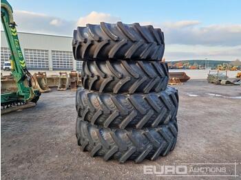  Set of Tyres and Rims to suit Valtra Tractor - Reifen