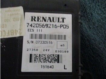 Elektrische Ausrüstung für LKW Renault PREMIUM 7420569216 ECS MODULE EURO 5: das Bild 2
