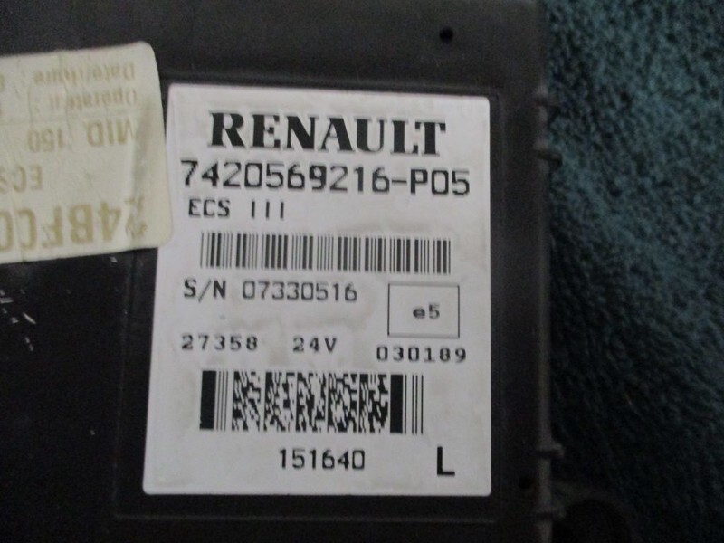 Elektrische Ausrüstung für LKW Renault PREMIUM 7420569216 ECS MODULE EURO 5: das Bild 2