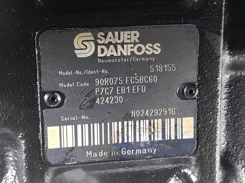 Hydraulik Sauer Danfoss 90R075FC5BC60P7C7-518155-Drive pump/Fahrpumpe/Pomp: das Bild 5