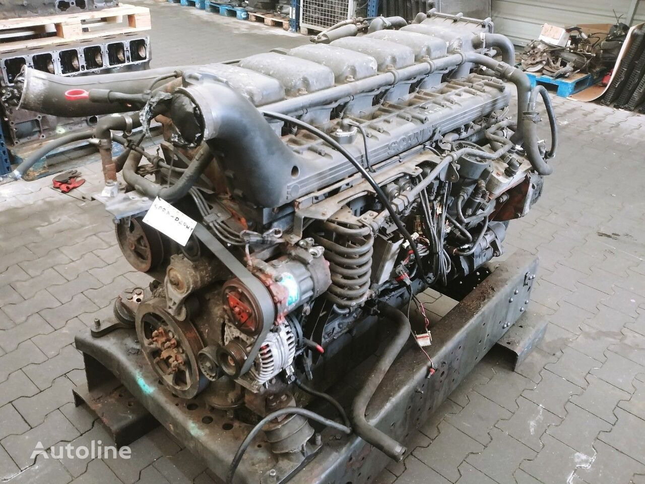 Motor für LKW Scania COMPLETE HPI 480, 2007, DT1217, VERY GOOD CONDITION: das Bild 7