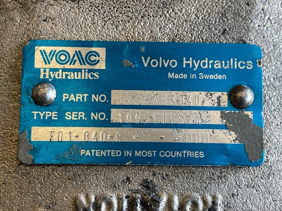 Hydraulikpumpe für LKW VOAC HYDRAULIC PUMP 3703940: das Bild 3