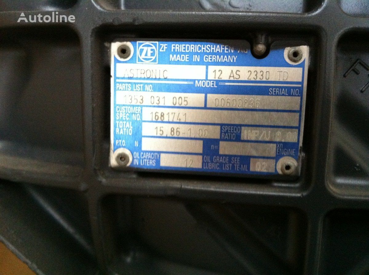 Getriebe für LKW ZF AS-TRONIC 12AS2330TD: das Bild 2