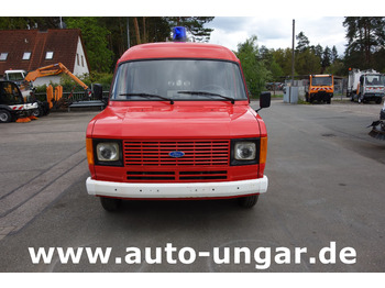 FORD Transit Feuerwehr - Oldtimer Baujahr 1980 Ludwig-Ausbau 6-Sitze Seitentüren - Feuerwehrfahrzeug: das Bild 2