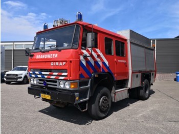 Ginaf 4x4 FireTruck - Double Cabin - Rosenbauer Pump - Hoses - 2800L Tank - Incl Equipment - 05/2019 APK - Feuerwehrfahrzeug