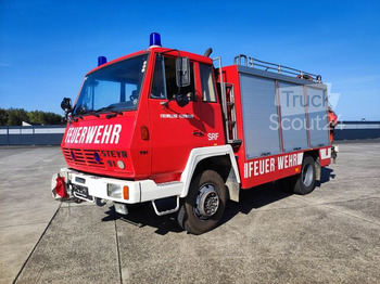  - STEYR 791 4x4 Feuerwehr Kran, Seilwinde & Lichtmast - Feuerwehrfahrzeug