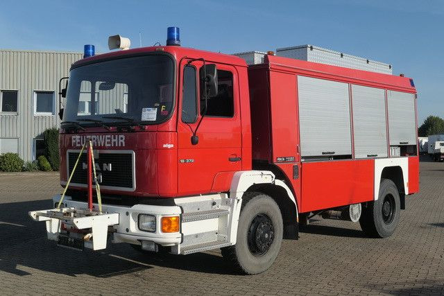 Feuerwehrfahrzeug MAN 19.372 4x4, Feuerwehr, Rosenbauer, Allrad, 370PS: das Bild 8