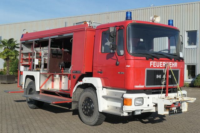 Feuerwehrfahrzeug MAN 19.372 4x4, Feuerwehr, Rosenbauer, Allrad, 370PS: das Bild 2