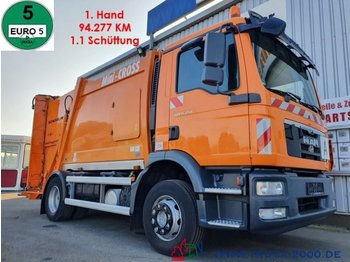 Müllwagen Für die Beförderung von Müll MAN TGM 15.250 Schörling 9m³ + Zöller 1.1*94277KM*: das Bild 1