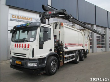 Ginaf C 3128 Euro 5 Hiab 21 ton/meter Kran - Müllwagen
