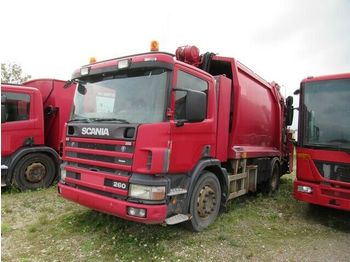 Müllwagen Scania Scania 114P260 Norba 12,7 cbm, Klima: das Bild 1