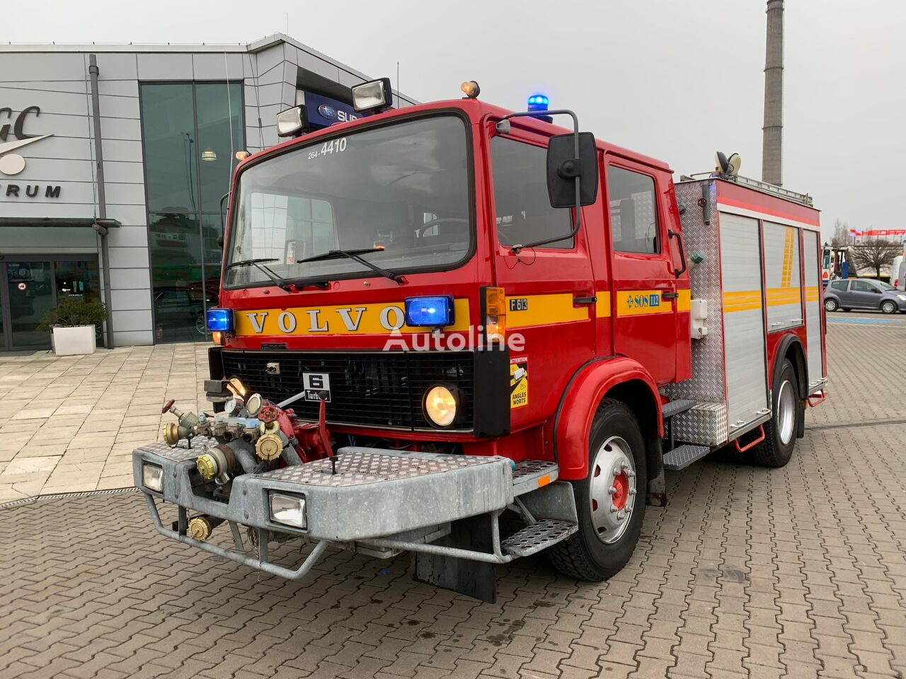 Feuerwehrfahrzeug Volvo F613 Turbo / 2000l/min pump / 1000l foam / GOOD CONDITION: das Bild 3