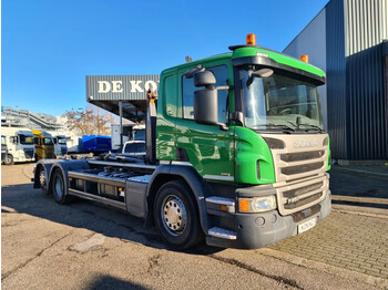 Scania P250 6X2 lift/stuuras 2015 !!! met AJK 14.000 kg haak - Abrollkipper