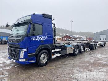  Volvo FM 460 6x2 + Kilafors 4 axlat släp - Abrollkipper