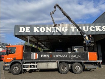 Scania P 320 6X2 2009 kennis 14R loopkraan !!! P 320 - Autokran