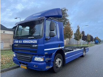 DAF CF 65 Verhuiswagen 20/25 foot ! origineel 220.000 km - Containerwagen/ Wechselfahrgestell LKW