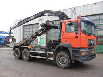 MAN 28.364 6X6 KRAN CONTAINER - Containerwagen/ Wechselfahrgestell LKW