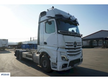 Containerwagen/ Wechselfahrgestell LKW Mercedes Actros