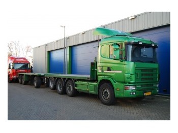 Scania 144/460 8x2 - Containerwagen/ Wechselfahrgestell LKW