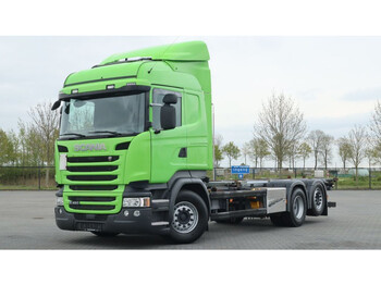 Containerwagen/ Wechselfahrgestell LKW Scania R490 6X2 EURO 6 RETARDER