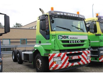 Fahrgestell LKW Iveco Stralis Chassis Cabine 6x2 Airco