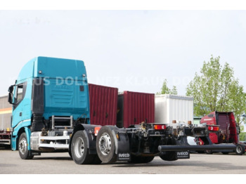 Containerwagen/ Wechselfahrgestell LKW IVECO Stralis 260S42 Container truck 6x2: das Bild 4