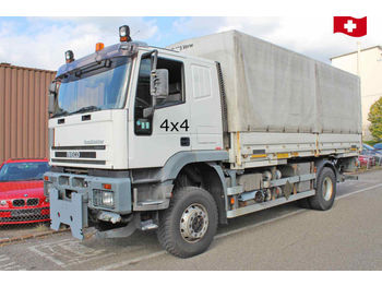 Containerwagen/ Wechselfahrgestell LKW Iveco 190E35 Cursor   4x4: das Bild 1