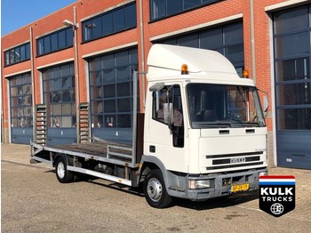 Autotransporter LKW Iveco 75 E 140 / Car - Machine transporter super clean NL truck: das Bild 1