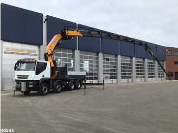 LKW Iveco Trakker AT410T45 8x4 Effer 85 ton/meter laadkraan + JIB: das Bild 1