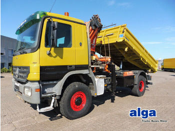 Kipper Mercedes-Benz 2036 A Actros 4x4, Allrad, Atlas 190.2E, Funk