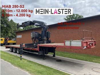 Autokran Kran Hiab 280 E-2 12.000 kg- 2,1 m * Diesel+Hydr: das Bild 1