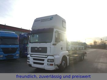 Containerwagen/ Wechselfahrgestell LKW MAN  TGA18.310 * TEMPOMAT * SCHLAFBOX *: das Bild 1