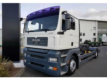 Containerwagen/ Wechselfahrgestell LKW MAN TGA18.350 4x2 Chassis Truck: das Bild 1