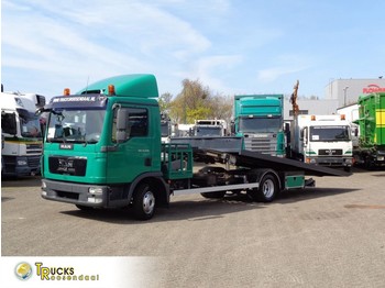 Autotransporter LKW MAN TGL 8.220 + Euro 5 + Manual + Car transporter + pto: das Bild 1