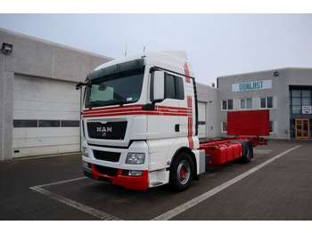 Containerwagen/ Wechselfahrgestell LKW MAN TGX 18.400: das Bild 1