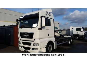 Containerwagen/ Wechselfahrgestell LKW MAN TGX 26.360 XLX Euro 5 Jumbo  7,82 BDF Intarder: das Bild 1