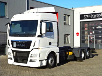 Containerwagen/ Wechselfahrgestell LKW MAN TGX 26.400/Standklima/ Euro 6 / Liftachse: das Bild 1