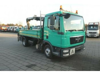 Kipper MAN TG-L 12.180 4x2 BL 2-Achs Kipper Heckkran: das Bild 1