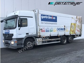 Getränkeaufbau LKW MERCEDES-BENZ Actros 2544 LL Orten Getränke Schwenkwand Überdach: das Bild 1