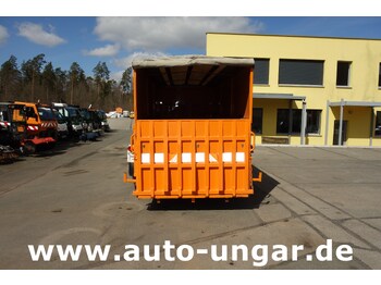Containerwagen/ Wechselfahrgestell LKW MERCEDES-BENZ Unimog U1700 Ruthmann Cargoloader  mit Wechselcontainer: das Bild 4