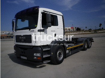 Containerwagen/ Wechselfahrgestell LKW Man TGA 25.430: das Bild 1
