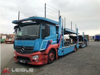 Autotransporter LKW Mercedes-Benz 1840 LL Autotransporter / Kässbohrer Variotrans: das Bild 1