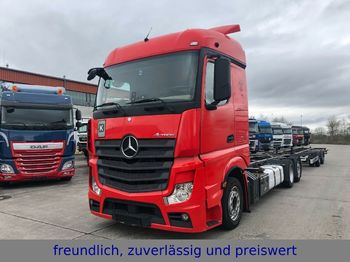 Containerwagen/ Wechselfahrgestell LKW Mercedes-Benz *ACTROS 2542*RETARDER*EURO 5*LIFT ACHSE *: das Bild 1