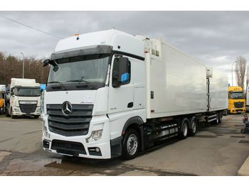 Containerwagen/ Wechselfahrgestell LKW Mercedes-Benz ACTROS 2548 L/NR EURO 6, LOWDECK, 6X2 + SVAN: das Bild 1